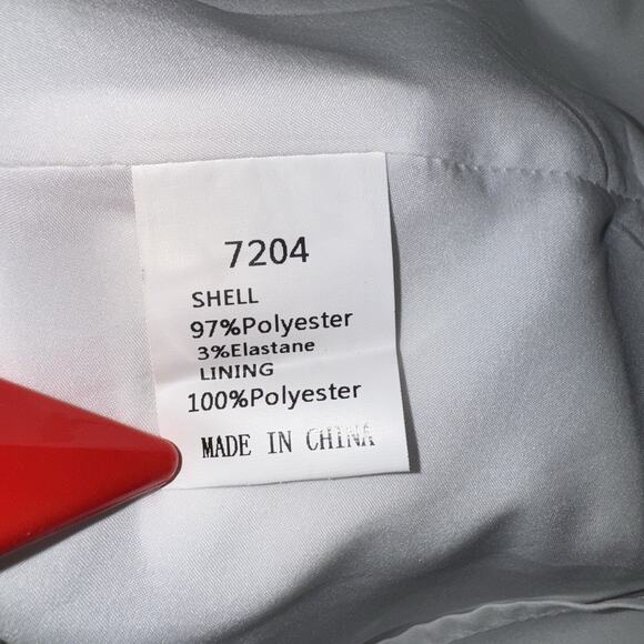 Kirundo Large White Silky Maxi Dress Empire Waist Tie Back Off-Shoulder Sleeve - Picture 4 of 6